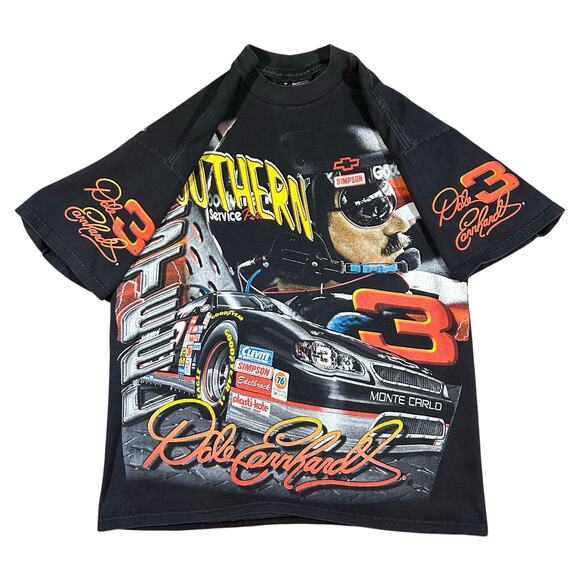 Vintage Dale Earnhardt Southern Steel Chevy NASCAR AOP T-Shirt - Picture 3 of 6